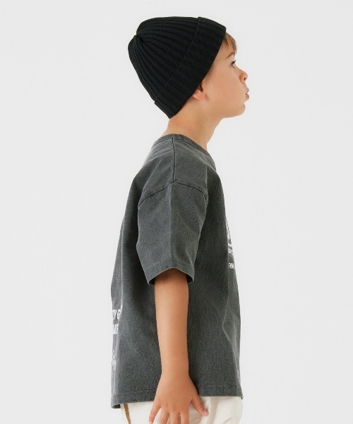 Smoothy（スムージー）の「SMOOTHY USA cotton SMOOTHY Tee / スムージー USAコットン スムージーTシャツ（Tシャツ/カットソー・キッズ・エメラルド/ブラック/パープル・X-LARGE/MEDIUM/SMALL/LARGE）」の5枚目の写真