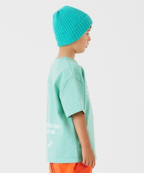 Smoothy（スムージー）の「SMOOTHY USA cotton SMOOTHY Tee / スムージー USAコットン スムージーTシャツ（Tシャツ/カットソー・キッズ・エメラルド/ブラック/パープル・X-LARGE/MEDIUM/SMALL/LARGE）」の7枚目の写真