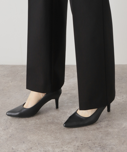 AP STUDIO(エーピーストゥディオ)の「シリコンディップツイルパンツ(スラックス・レディース・ブラック/ベージュ・40/38/36)」の21枚目の写真