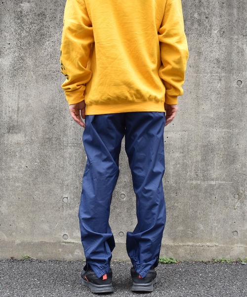 adidas アディダス 90s ナイロン パンツ 紺×黄色 adidas アディダス トラックパンツ ジャージパンツ パフォーマンスロゴ