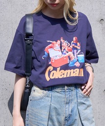 Coleman(�R�[���}��)�́yColeman�z25SS�V�F�ǉ��IVintage Cooler print tee �@�R�[���}���r���e�[�W���g���v�����gT�V���c(T�V���c/�J�b�g�\�[)