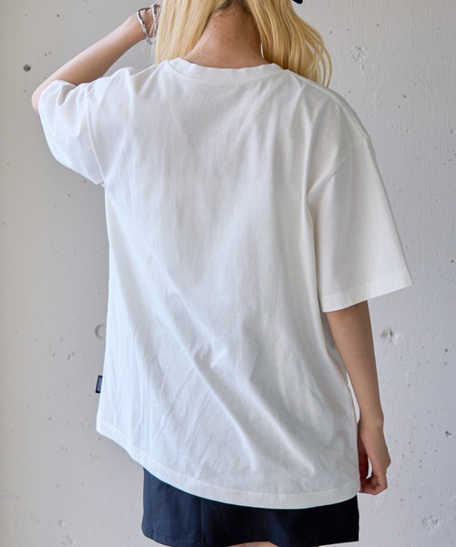 COLEMAN(コールマン)の「【Coleman】25SS新色追加!Vintage Cooler print tee コールマンビンテージレトロプリントTシャツ(Tシャツ/カットソー・レディース・ネイビー/ブラック/グリーン/ホワイト/ピンク・M/S/XL/L/XS)」の18枚目の写真