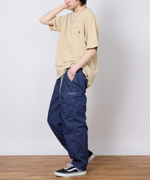 OUTDOOR PRODUCTS(アウトドアプロダクツ)の「【OUTDOOR PRODUCTS】TCウェザー裏メッシュクライミングカーゴパンツ 084930(カーゴパンツ・メンズ・ネイビー/チャコールグレー/ベージュ/ベージュ系その他2/ブラック/カーキ/オリーブ/ブルー・L/LL/M)」の10枚目の写真