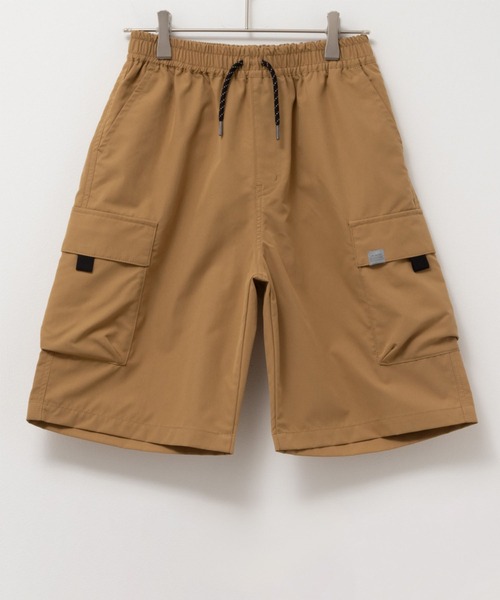 NAVY（ネイビー）の「NAVY 撥水加工 カーゴショートパンツ（カーゴパンツ・キッズ・ベージュ/ブラック/カーキ・110/120/130/140/150/160）」の3枚目の写真