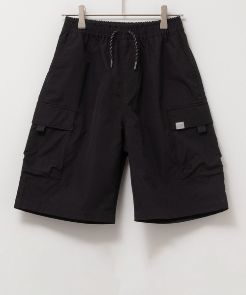 NAVY（ネイビー）の「NAVY 撥水加工 カーゴショートパンツ（カーゴパンツ・キッズ・ベージュ/ブラック/カーキ・110/120/130/140/150/160）」の2枚目の写真