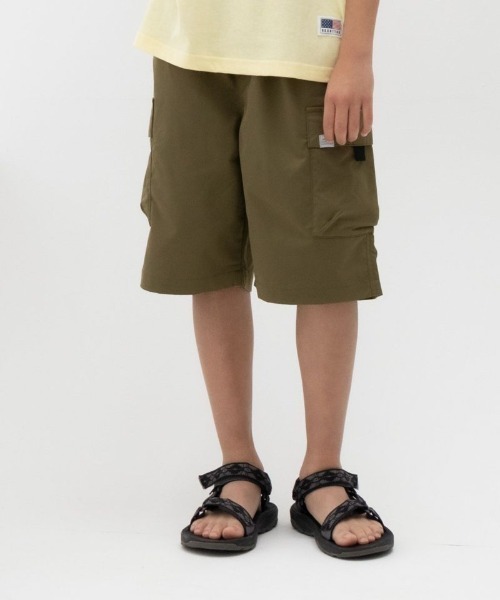 NAVY（ネイビー）の「NAVY 撥水加工 カーゴショートパンツ（カーゴパンツ・キッズ・ベージュ/ブラック/カーキ・110/120/130/140/150/160）」の13枚目の写真