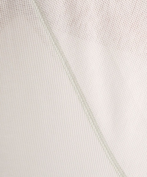 LEPSIM（レプシィム）の「シアーワッフルチュニック　108070（Tシャツ/カットソー・レディース・オフホワイト/ライトピンク/ブラック/イエロー/ブルー・FREE）」の10枚目の写真