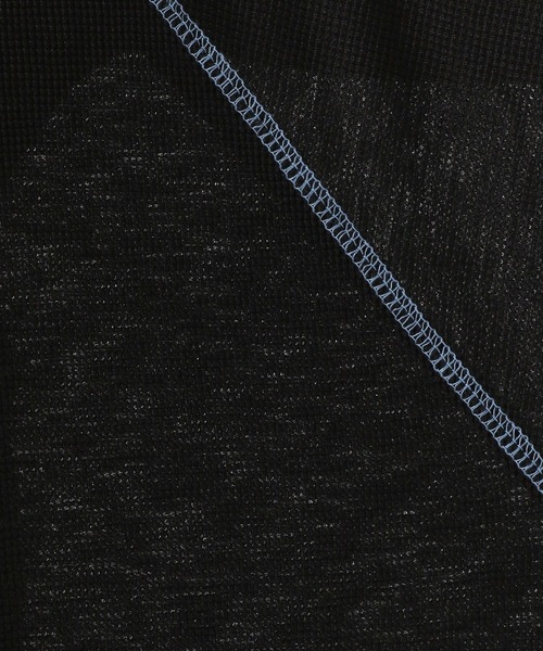 LEPSIM（レプシィム）の「シアーワッフルチュニック　108070（Tシャツ/カットソー・レディース・オフホワイト/ライトピンク/ブラック/イエロー/ブルー・FREE）」の9枚目の写真