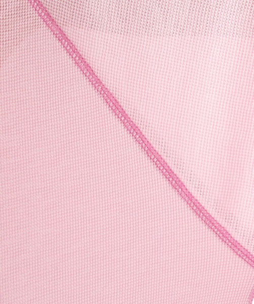 LEPSIM（レプシィム）の「シアーワッフルチュニック　108070（Tシャツ/カットソー・レディース・オフホワイト/ライトピンク/ブラック/イエロー/ブルー・FREE）」の8枚目の写真