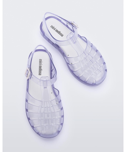 melissa（メリッサ）の「MINI MELISSA POSSESSION INF（サンダル・キッズ・クリア/ブルー/ブラック/ピンク/ピンク系その他・28-29/30/31/32/33/34/35）」の5枚目の写真