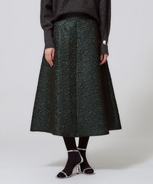 ◆メタリックジャカードスカート