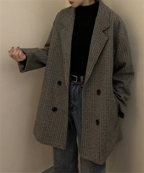 FREE STYLISTS（フリー スタイリスト）の「チェスターコート（チェスターコート・レディース・ブラウン・FREE）」の4枚目の写真