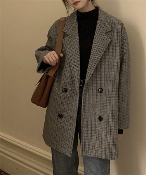 FREE STYLISTS（フリー スタイリスト）の「チェスターコート（チェスターコート・レディース・ブラウン・FREE）」の6枚目の写真