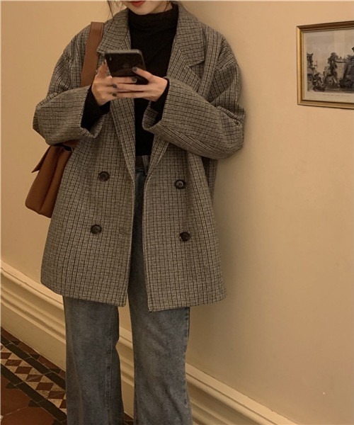 FREE STYLISTS（フリー スタイリスト）の「チェスターコート（チェスターコート・レディース・ブラウン・FREE）」の7枚目の写真