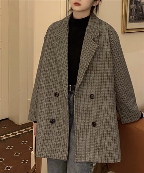 FREE STYLISTS（フリー スタイリスト）の「チェスターコート（チェスターコート・レディース・ブラウン・FREE）」の10枚目の写真