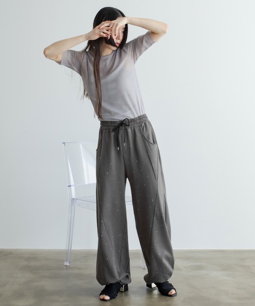 VACANCY（ヴァカンシー）の「ドレープチュールシアーサンダル（サンダル・レディース・ブラック/シルバー・MEDIUM/X-LARGE/LARGE）」の14枚目の写真