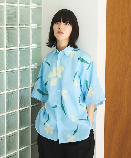 期間限定 セール - 売れ筋ランキングをチェック セール】FLOWER PRINT SHIRT / フラワープリントシャツ（シャツ トップス