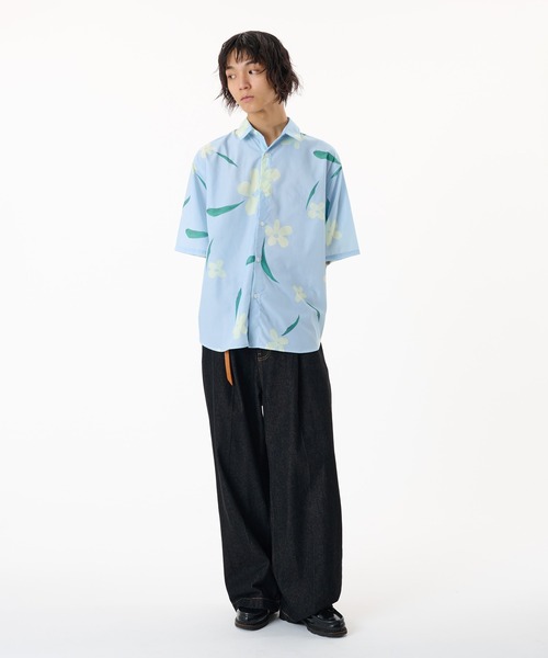 セール】FLOWER PRINT SHIRT / フラワープリントシャツ（シャツ