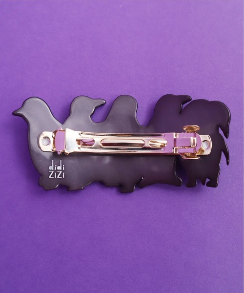 didizizi(ディディジジ)の「ペンギンヘアバレッタ(バレッタ/ヘアクリップ・レディース・ブラック・FREE)」の5枚目の写真