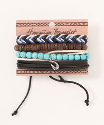 Kahiko（カヒコ）の「【Kahiko】トラレザMEN'Sブレスレットセット（ブレスレット）」