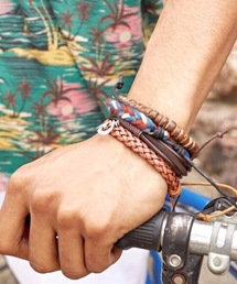 Kahiko（カヒコ）の「【Kahiko】トラレザMEN'Sブレスレットセット（ブレスレット）」