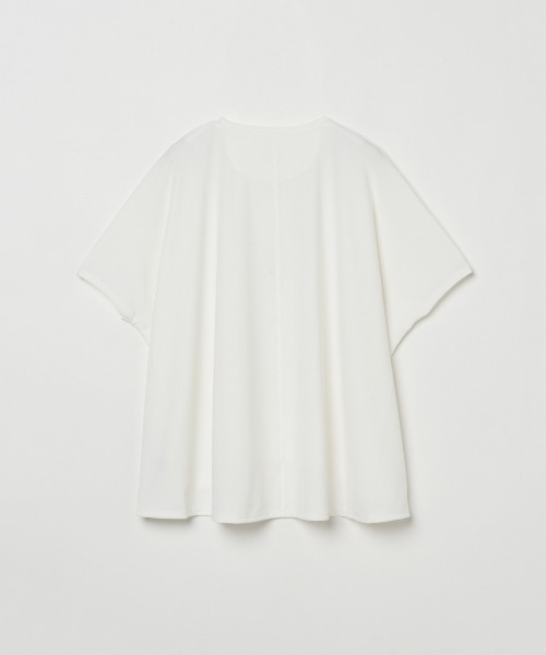 three dots（スリードッツ）の「プレイフルアウトフィット ドルマンルーズ Tシャツ（Tシャツ/カットソー・レディース・ブラック/ホワイト/ネイビー/ボルドー・SMALL）」の6枚目の写真