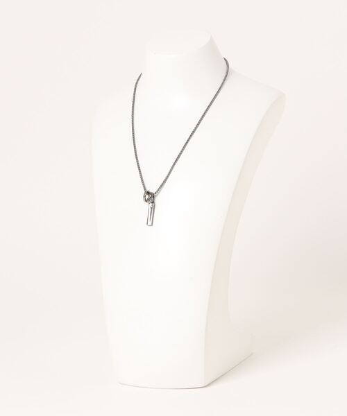 MUTURA（ムツラ）の「リングネックレス（ネックレス・メンズ・ブラック系2/シルバー系2/シルバー系1/ブラック系1・ONE SIZE）」の6枚目の写真