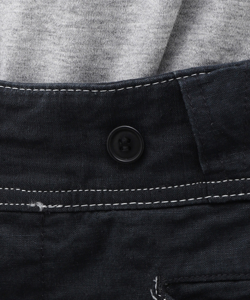 EDIFICE(エディフィス)の「BUREAU (ビューロー) LINEN TROUSERS(スラックス・メンズ・ブラック/ネイビー・LARGE/MEDIUM)」の18枚目の写真