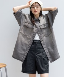 RAGEBLUE | ダメージオーバーデニムシャツ(シャツ/ブラウス)