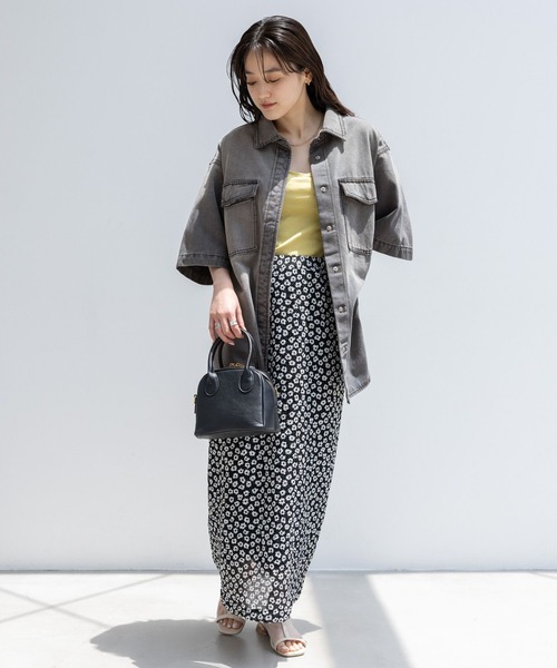 RAGEBLUE（レイジブルー）の「ダメージオーバーデニムシャツ（シャツ/ブラウス・レディース・ブルー/グレー・FREE）」の20枚目の写真