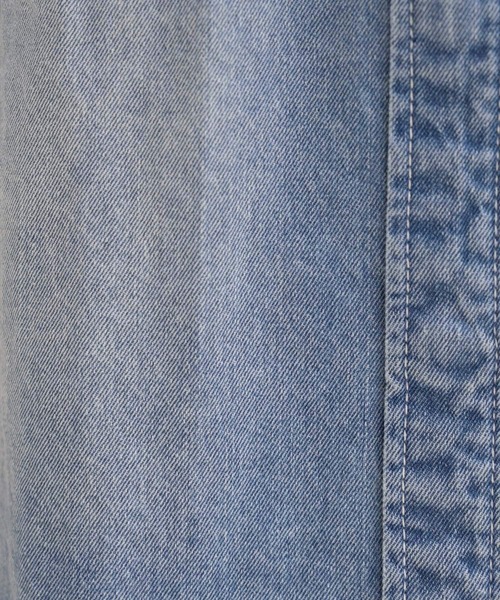 RAGEBLUE（レイジブルー）の「ダメージオーバーデニムシャツ（シャツ/ブラウス・レディース・ブルー/グレー・FREE）」の18枚目の写真