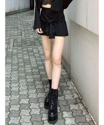 GYDA | 【SETUP着用可】ウエストデザインスカートライクショートパンツ(スカート)