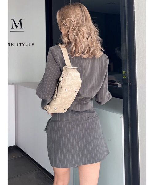 GYDA(ジェイダ)の「【SETUP着用可】ウエストデザインスカートライクショートパンツ(スカート・レディース・ブラック/ベージュ/グレー・FREE)」の10枚目の写真