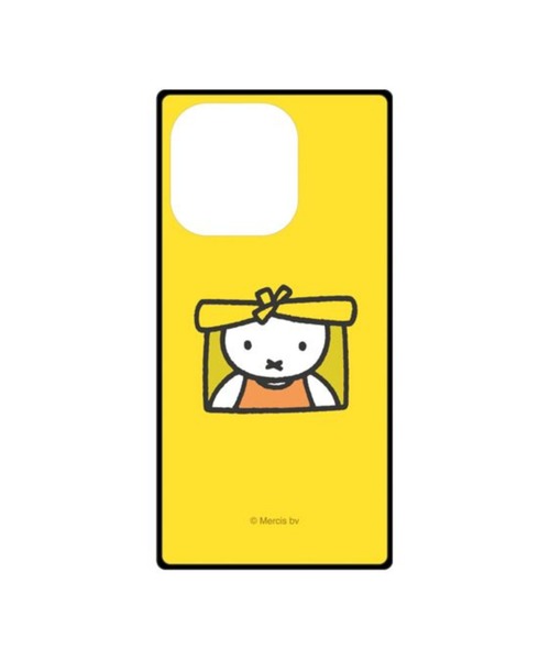 Miffy( ミッフィー)の「ミッフィー iPhone14 Pro 対応 スクエアガラスケース テント GOUR(スマホケース/カバー・レディース・マルチ・FREE)」の1枚目の写真