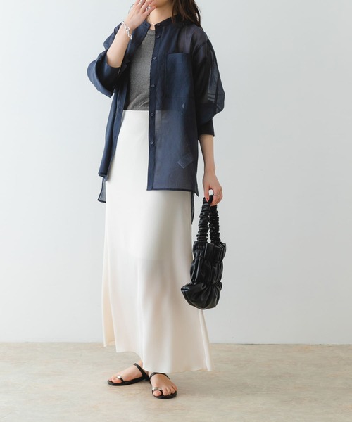 RODE SKO(ロデスコ)の「ダブルギャザーバッグ(ハンドバッグ・レディース・ブラック/アイボリー/イエロー系その他・ONE)」の18枚目の写真