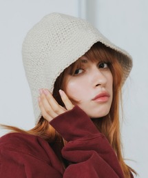畔編み クローシュハット