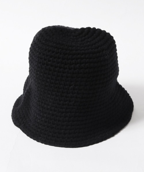 ROOPTOKYO（ループトウキョウ）の「畔編み クローシュハット（ハット・レディース・イエロー/ホワイト・FREE）」の9枚目の写真