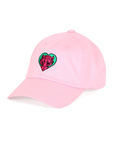 PUNYUS（プニュズ）の「恋愛しようぜ若者キャップ（キャップ・レディース・パープル/ベージュ/ブラック/ピンク・FREE）」の13枚目の写真