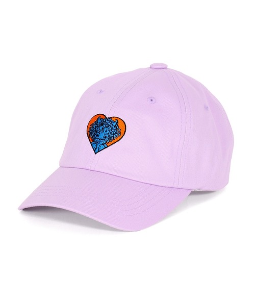 PUNYUS（プニュズ）の「恋愛しようぜ若者キャップ（キャップ・レディース・パープル/ベージュ/ブラック/ピンク・FREE）」の12枚目の写真