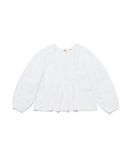 Levi's(リーバイス)の「Levi's/リーバイス ALIYAH ブラウス ホワイト BRIGHT WHITE(シャツ/ブラウス・レディース・ホワイト・M/S/XS)」の8枚目の写真
