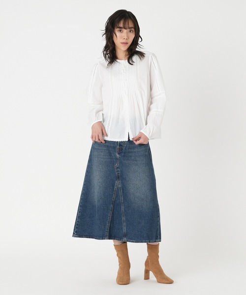 Levi's(リーバイス)の「Levi's/リーバイス ALIYAH ブラウス ホワイト BRIGHT WHITE(シャツ/ブラウス・レディース・ホワイト・M/S/XS)」の9枚目の写真