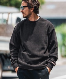 felkod（フィルコッド）の「msw1506-Drop Shoulder Fleece Pullover トレーナー（Tシャツ/カットソー）」