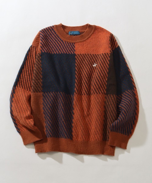 BEVERLY HILLS POLO CLUB(ビバリーヒルズポロクラブ)の「【BEVERLY HILLS POLO CLUB / ビバリーヒルズ ポロクラブ】モヘア タッチ プルオーバー ニット セーター(ニット/セーター・レディース・チャコールグレー/ラベンダー/オレンジ/ピンク・L/M)」の12枚目の写真