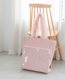 mysty woman | 【WEB限定/普段使いやマザーズバッグにも!】大容量!!推し活チュールマルチトートBAG 146673(トートバッグ)