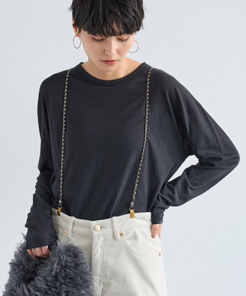 BARNYARDSTORM（バンヤードストーム）の「BARNYARDSTORM / チェーンサスペンダー（サスペンダー・レディース・ブラック/ブラック系その他/キャメル・FREE）」の8枚目の写真