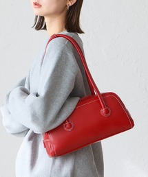 VitaFelice | ロングハンドルミニボストンバッグ 横長バッグ(ボストンバッグ)