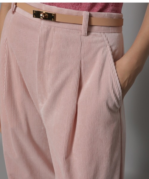 コーデュロイカーヴィーパンツ