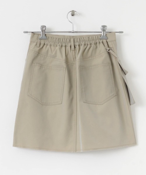 SENSE OF PLACE by URBAN RESEARCH（センスオブプレイスバイアーバンリサーチ）の「サイドポケットツキミニスカート（スカート・レディース・カーキ/チャコールグレー/ベージュ・ONE）」の8枚目の写真