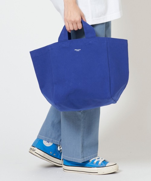 ORCIVAL(オーシバル)の「TOTE BAG SMALL トート バック スモール(トートバッグ・レディース・レッド/チャコール/ブラック/ライトブラウン/グレイッシュブルー/ブルー系/オレンジ/グレー系・ONE SIZE)」の7枚目の写真