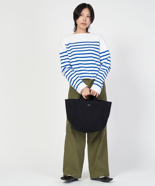 ORCIVAL(オーシバル)の「TOTE BAG SMALL トート バック スモール(トートバッグ・レディース・レッド/チャコール/ブラック/ライトブラウン/グレイッシュブルー/ブルー系/オレンジ/グレー系・ONE SIZE)」の14枚目の写真